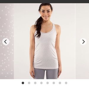 Lululemon Cool Racerback Dune Dot